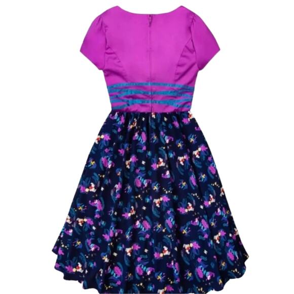 Disney Dress Shop Alice in Wonderland‎ Rockabilly Retro Dress Size Medium New! - Picture 2 of 10